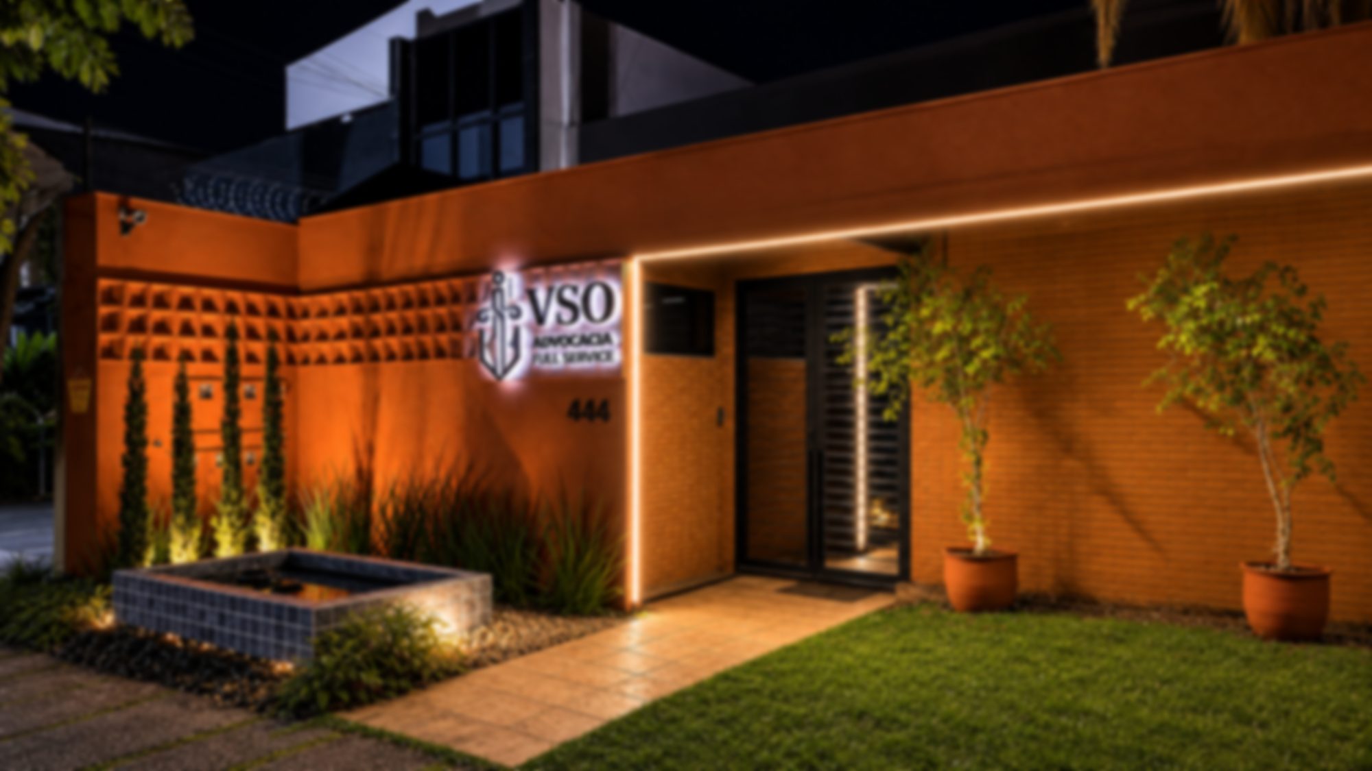 Fachada do escritório da VSO, na Rua 89, Setor Sul, Goiânia